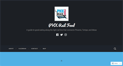 Desktop Screenshot of phxrailfood.com